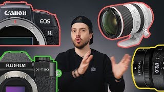 Canon EOS RP, Fuji X-T30 и другие подарки на день Святого Валентина