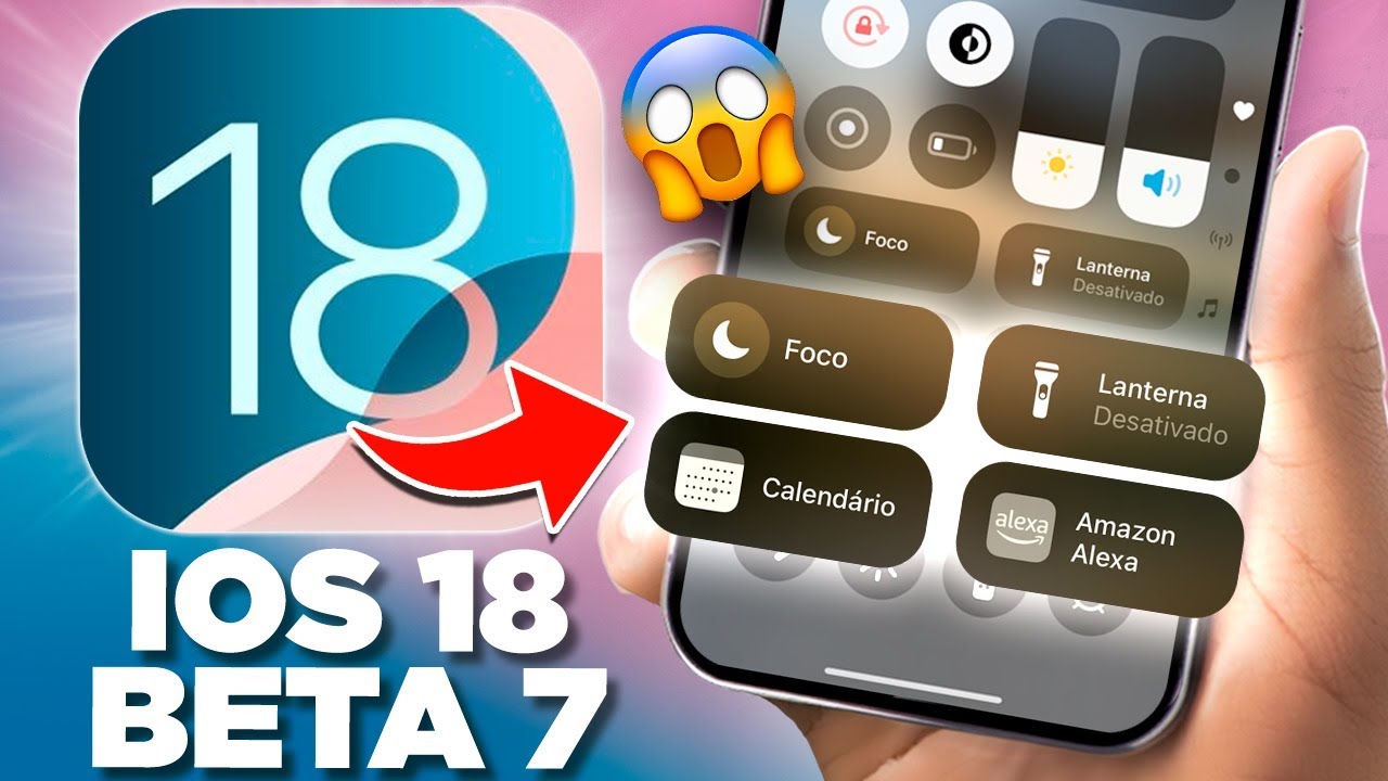 SAIU! 🚨 iOS 18 Beta 7 e Público 5 - Esse seria O ÚLTIMO BETA?! - YouTube