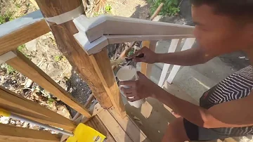 Painting Primer and Protection for the Deck House of Mia Kaloka  | 4/28/24 #house #fypシ