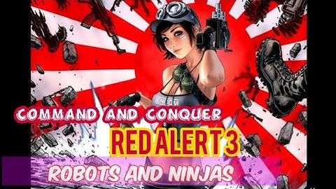 Robots and ninjas Command & Conquer: Red Alert 3 – Uprising 2009