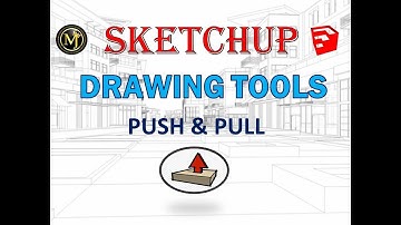 PUSH & PULL IN SKETCHUP |DRAWING TOOLS |SKETCHUP IN TAMIL| TUTORIALS | 3DMODELLING|CIVIL SOFTWARE |