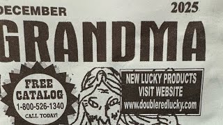 Grandma Lottery Numbersdec.2025&4
