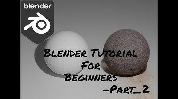 Blender Tutorial For Beginners -part__2