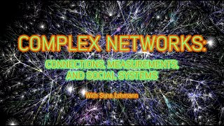 Complex networks: connections, measurements, and social systems with Sune Lehmann