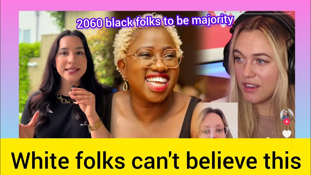 Whites- the new minority 🇺🇸 Black Folks reaction to shock reality awaiting 