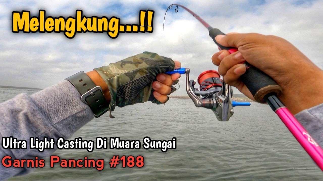 Mancing Di Muara Sungai Progo Yogyakarta || Ultralight Fishing || Ultra Light Casting || GP 