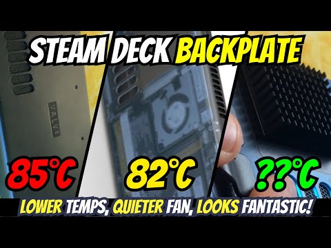 STEAM DECK Upgrade: JSAUX Transparent Back Plate Review