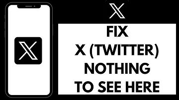 How to Fix Nothing to See Here on X 2024 (EASY FIX!) | Twitter Nothing to See Here Error