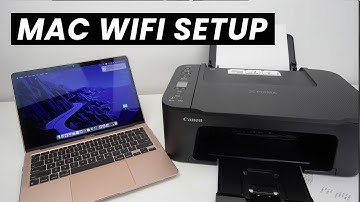 Canon Pixma TR3720 / TR3722: How to Wifi Setup With Mac Computer