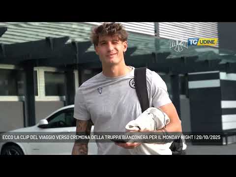 ECCO LA CLIP DEL VIAGGIO VERSO CREMONA DELLA TRUPPA BIANCONERA PER IL MONDAY NIGHT | 20/10/2025