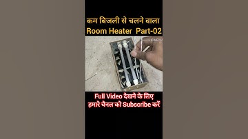 DIY Room Heater Part-02 #experiment #techankur #technicalankur #music