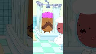 Even Starchy takes a shower! 🚿🧼 Who knew hygiene could be so adventurous? 😂✨ #AdventureTime #Starchy