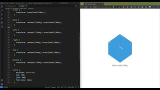 Famous CSS Tutorial: 3D 6 Side Cube Shape #html #css #tutorial #3d #six #6 #side #cube #shape Net Worth