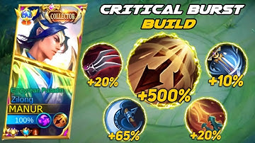 ZILONG CRITICAL BURST BUILD FOR THIS NEW SEASON 2023! 100% OVERPOWER! (must try)