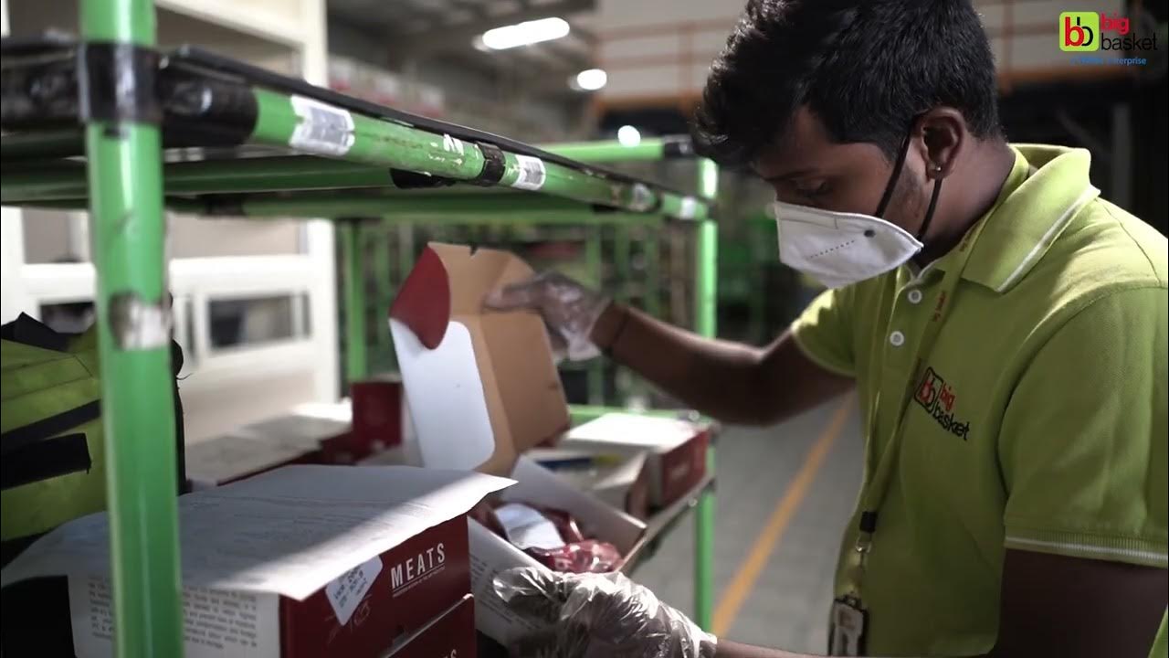 Bigbasket Delivery process YouTube