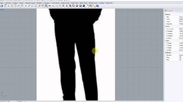 Tracing a silhouette in Rhino