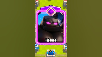 NEW DARK ELIXIR GOLEM (Fan Concept) #clashroyale #clash #update #leak