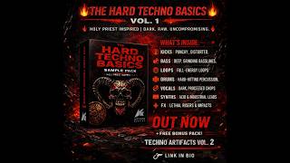 HARD TECHNO Sample Pack 2026 🔥 The Hard Techno Basics Vol.1 (+ FREE Bonus Pack)
