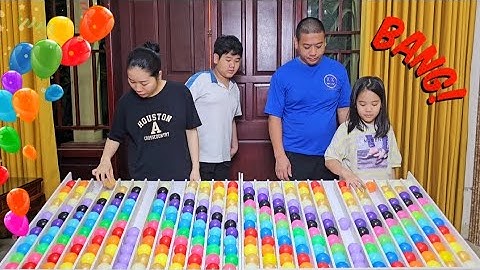 Family Game | Ball Sorting Relay Race by Time ☆ level 08