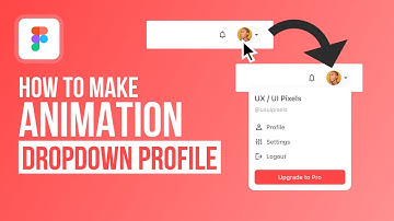 How to make… Animation Dropdown Profile | Figma Tutorial