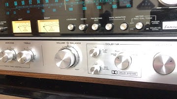 Sansui 8080DB Demonstration