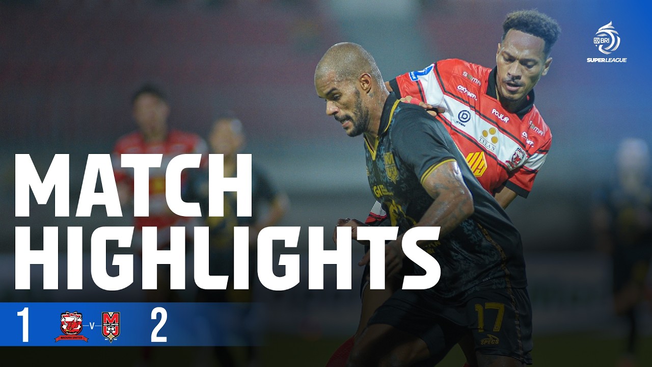 Mini Highlight BRI Super League | Madura United FC vs MALUT United FC | Week 24