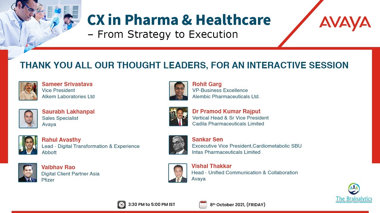 CX in Pharma & Healthcare – From Strategy to Execution