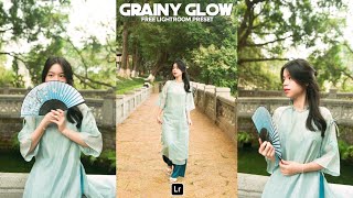 Grainy Glow Lightroom Preset | Lightroom mobile Preset Free DNG | grain effect | lightroom preset screenshot 2