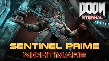 DOOM Eternal - Sentinel Prime NIGHTMARE - No deaths - Ultrawide 60fps 2K