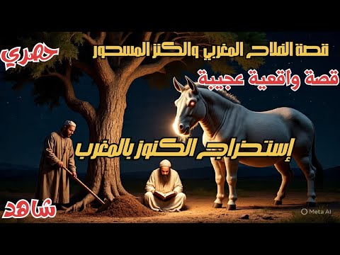 قصة الفلاح العربي بن عمر و الكنز المسحور إستخراج الكنوز المملوكة للجن قصص واقعية مغربية