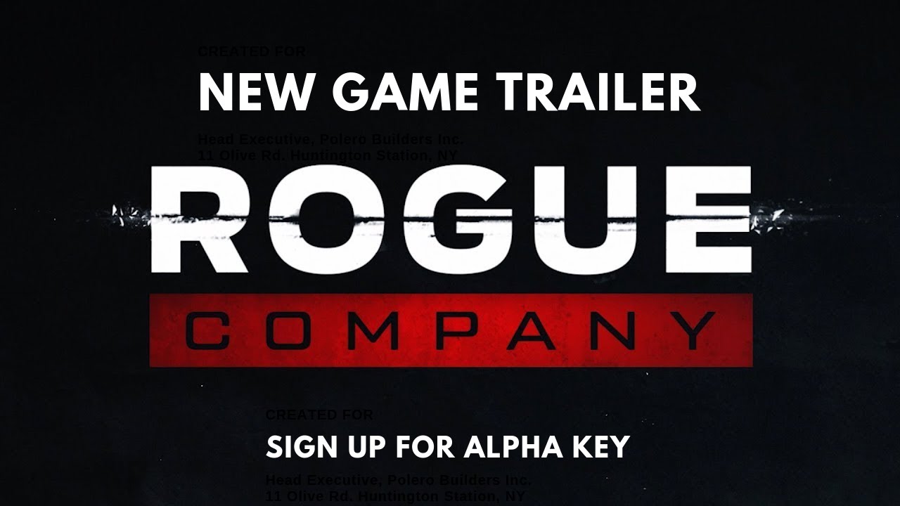 Rogue Company Trailer - Sign Up For Alpha Key