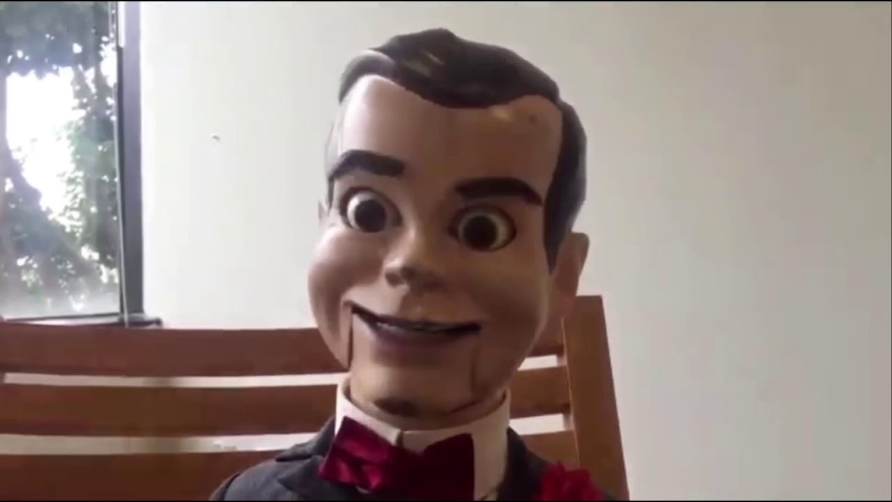 Puppets Slappy from Goosebumps YouTube