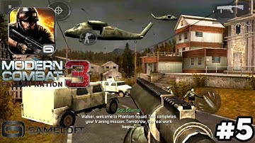 Modern Combat 3 : Fallen Nation||Gameplay part 5 : Chase ( No Commentary )