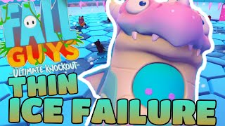 THE BIGGEST FAILS *EVER* IN THIN ICE TRIALS!! Fall Guys Season 5🌴