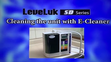 How To E-Clean Your SD501, JR2 and Leveluk R