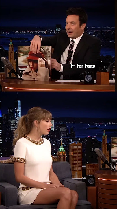 Taylor’s soul left her body when Jimmy revealed the Red TV vinyl | #taylorswift #shorts