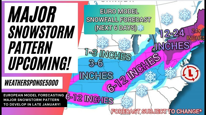Major Winter Storm Pattern Upcoming!
