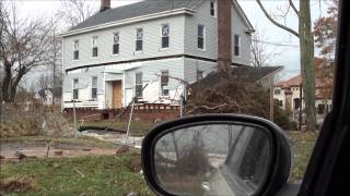 Hurricane Sandy Destruction On Page Ave, Staten Island NY