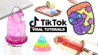 How To Make Viral TikTok Clips! Lipstick Slicing, Glitter Dots and More