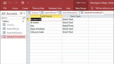 Ms Access Database Practical Exam: Episode 2 | Mwangaza Training College