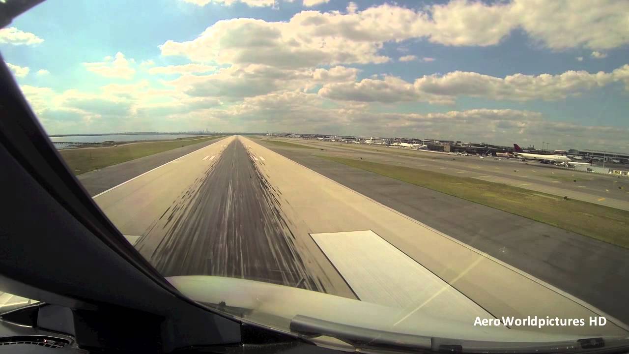 Landing at New York (JFK) NY. USA RWY31L (Cockpit View) YouTube