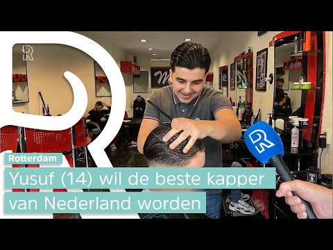 Yusuf (14) wil de beste kapper van Nederland worden