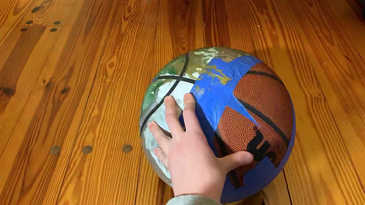 Untaping the hydro dipped basketball part 2 YouTube
