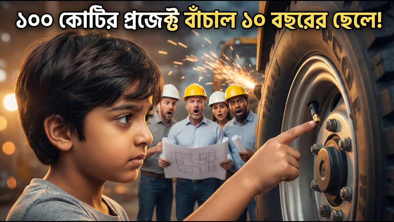 ১০০ কোটির প্রোজেক্ট বাঁচালো ১০ বছরের রাজু | Genius Kid Saves Project! | True Emotion Voice