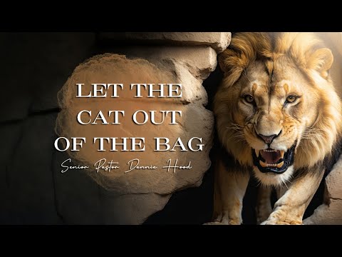 Let the Cat Out of the Bag | Senior Pastor Dannie Hood | 03.17.24