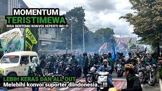 Trending - Di jalur bertemu BRIGADE JOXZIN konvoi geden‼️ Lebih seru dari konvoi sepak bola ternyata