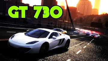 NFS Most Wanted 2012 PC Gameplay on GT 730 DDR5