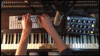 Op-1 Moog Minitaur Piano