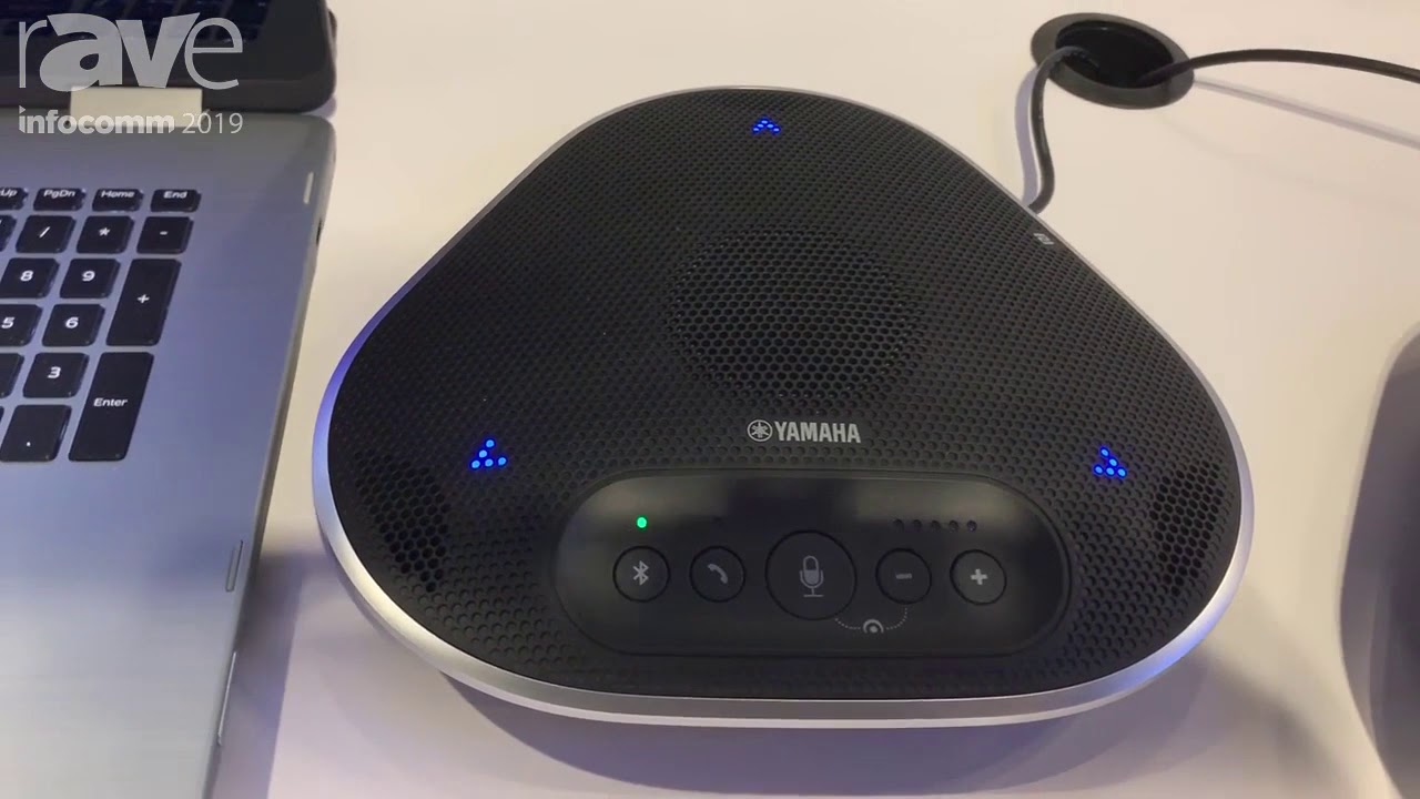 InfoComm 2019: Yamaha YVC-330 Portable USB and Bluetooth Conference  Speakerphone