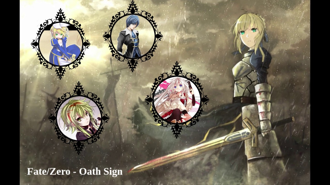 Fate/Zero - Oath Sign (Vocaloid 4) Chorus - YouTube